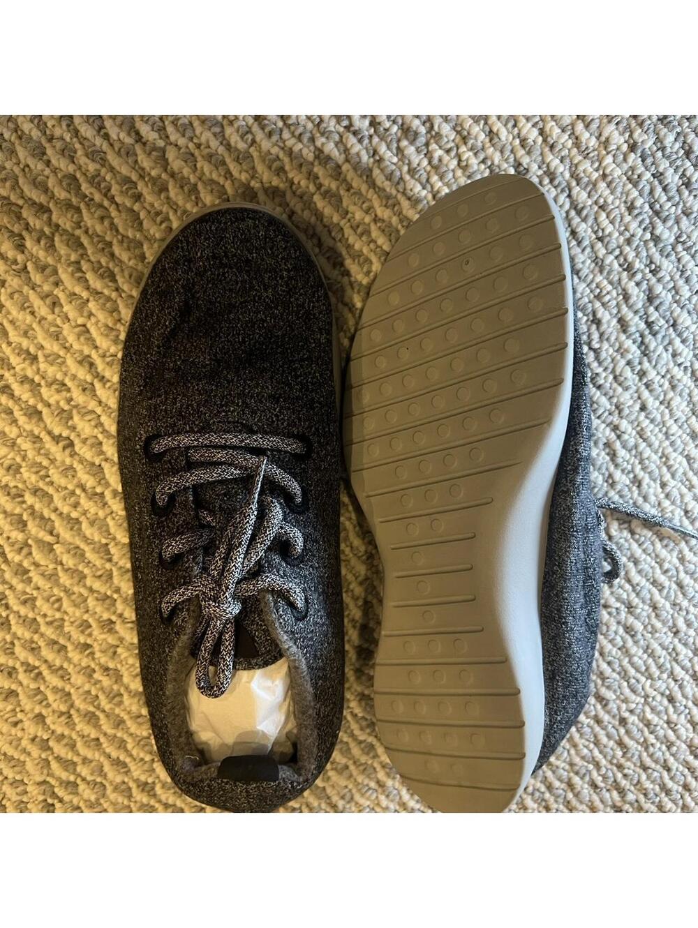 Allbirds Men's Grey and Black Trainer